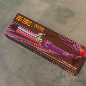 Curling iron 1 1/4 inch BRAND NEW rainbow gold